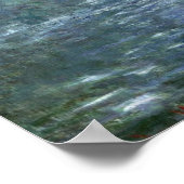 Claude Monet | Branch of the Seine near Giverny Poster (Hoek)