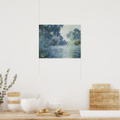 Claude Monet | Branch of the Seine near Giverny Poster (Keuken)
