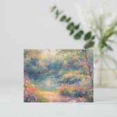 Claude Monet  Briefkaart (Staand voorkant)