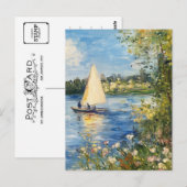 Claude Monet  Briefkaart (Voorkant / Achterkant)