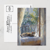 Claude Monet Briefkaart (Voorkant / Achterkant)