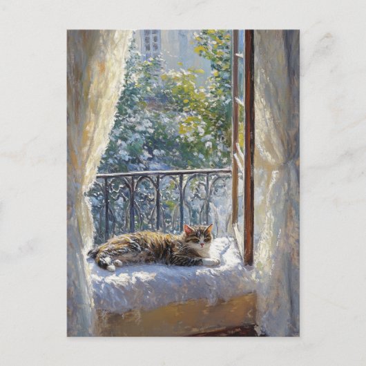 Claude Monet Briefkaart (Voorkant)