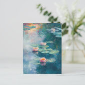 Claude Monet Briefkaart (Staand voorkant)
