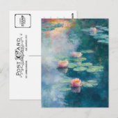 Claude Monet Briefkaart (Voorkant / Achterkant)