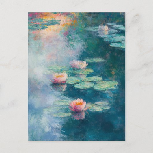 Claude Monet Briefkaart (Voorkant)