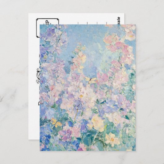 Claude Monet Briefkaart (Voorkant / Achterkant)