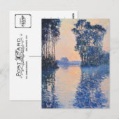 Claude Monet  Briefkaart (Voorkant / Achterkant)
