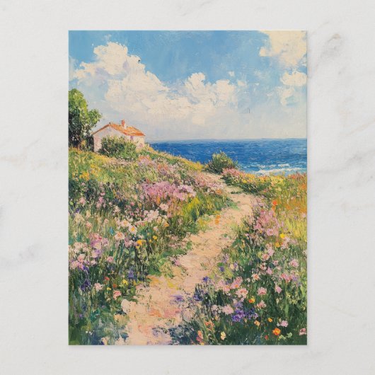 Claude Monet  Briefkaart (Voorkant)