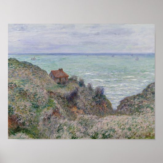 Claude Monet - Cabin of the Customs Watch Poster (Voorkant)