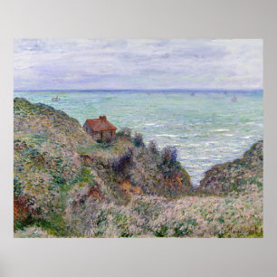 Claude Monet Cabin van de Douanedienst Poster