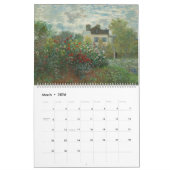 Claude Monet Calendar Kalender (Mar 2026)