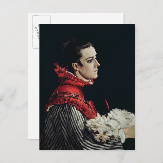 Claude Monet | Camille Monet Briefkaart (Voorkant / Achterkant)