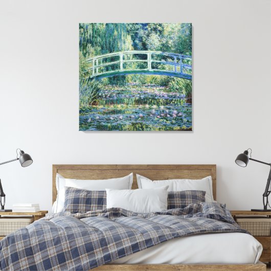 Claude Monet Canvas Afdruk (Insitu (Slaapkamer))