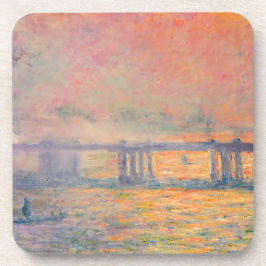 Claude Monet Charing Cross Bridge Bier Onderzetter