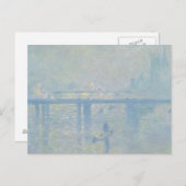 Claude Monet - Charing Cross Bridge Briefkaart (Voorkant / Achterkant)