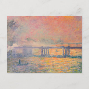 Claude Monet Charing Cross Bridge Briefkaart