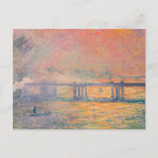 Claude Monet Charing Cross Bridge Briefkaart