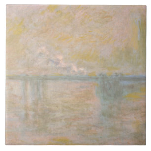 Claude Monet - Charing-Cross Bridge in Londen Tegeltje