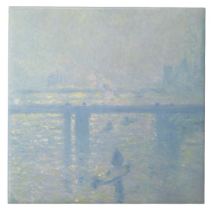 Claude Monet - Charing Cross Bridge Tegeltje