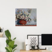 Claude Monet | Chrysanthema 1878 Poster (Thuiskantoor)