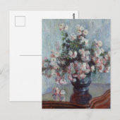  Claude Monet Chrysanthema Briefkaart (Voorkant / Achterkant)
