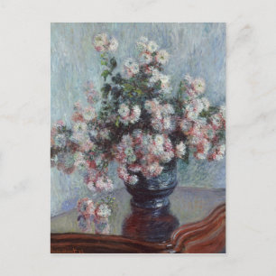 Claude Monet Chrysanthema Briefkaart