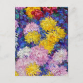 Claude Monet - Chrysanthemums Briefkaart (Voorkant)