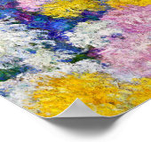 Claude Monet - Chrysanthemums Poster (Hoek)