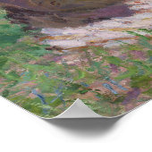 Claude Monet Classic Outdoor Schilderen en Lezen Poster (Hoek)