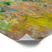 Claude Monet: Cliff Near Pourville Poster (Hoek)