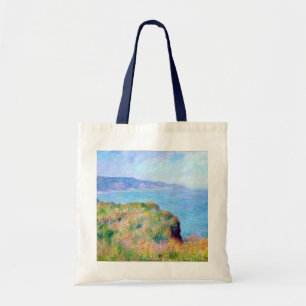 Claude Monet Cliff Near Pourville Tote Bag