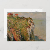 Claude Monet | Cliff te Dieppe, 1882 Briefkaart (Voorkant / Achterkant)