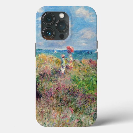 Claude Monet Cliff Walk at Pourville Case-Mate iPh iPhone Case (Achterkant)