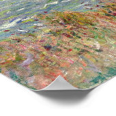 Claude Monet Cliff Walk at Pourville Poster (Hoek)