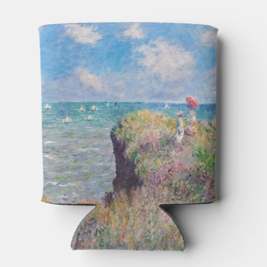 Claude Monet - Cliff Walk in Pourville Blikjeskoeler (Achterkant)