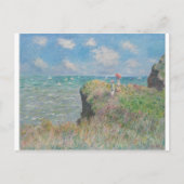 Claude Monet - Cliff Walk in Pourville Briefkaart (Voorkant)
