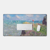 Claude Monet - Cliff Walk in Pourville Bureaumat (Keyboard & Muis)