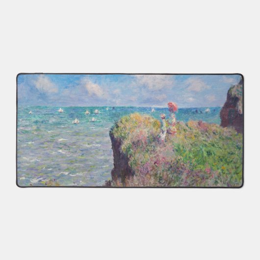 Claude Monet - Cliff Walk in Pourville Bureaumat (Voorkant)