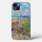 Claude Monet Cliff Walk in Pourville Case-Mate iPhone Case (Achterkant)
