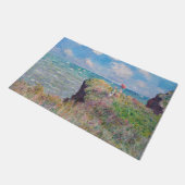 Claude Monet - Cliff Walk in Pourville Deurmat (Schuin)