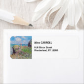 Claude Monet - Cliff Walk in Pourville Etiket (Insitu)