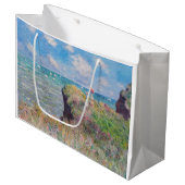 Claude Monet - Cliff Walk in Pourville Groot Cadeauzakje (Voorkant Gekanteld)