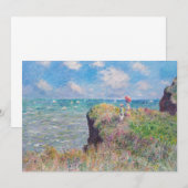 Claude Monet - Cliff Walk in Pourville Kaart (Voorkant / Achterkant)