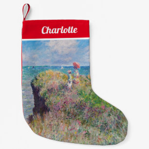 Claude Monet - Cliff Walk in Pourville Kleine Kerstsok