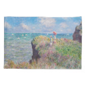 Claude Monet - Cliff Walk in Pourville Kussensloop (Achterkant)