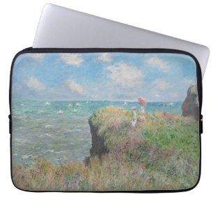 Claude Monet - Cliff Walk in Pourville Laptop Sleeve
