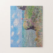 Claude Monet - Cliff Walk in Pourville Legpuzzel (Verticaal)