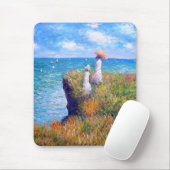 Claude Monet Cliff Walk in Pourville Muismat (Met muis)