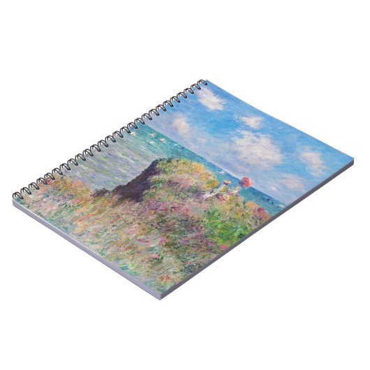 Claude Monet - Cliff Walk in Pourville Notitieboek (Linkerzijde)