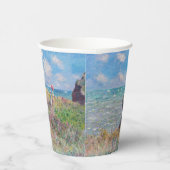 Claude Monet - Cliff Walk in Pourville Papieren Bekers (Rechts)